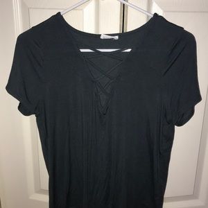 Lace up shirt just like the black one